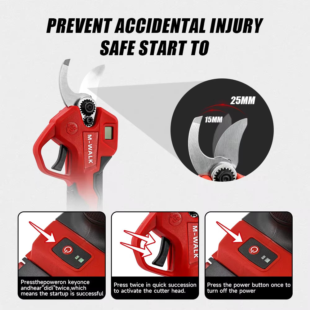 M-WALK 25MM Pruner Branches Cutter