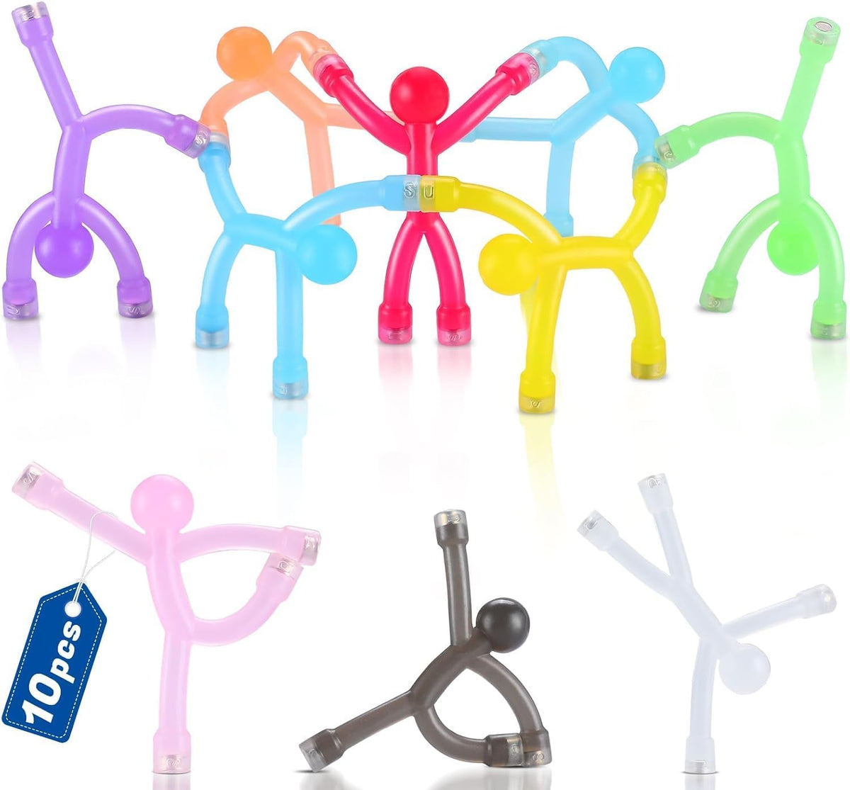 Trendziol Colorful Magnetic Man Toy Set 10 Pcs