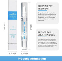 Pet Toothbrush Pen with Oral Repair Gel (3 PCS Pack)