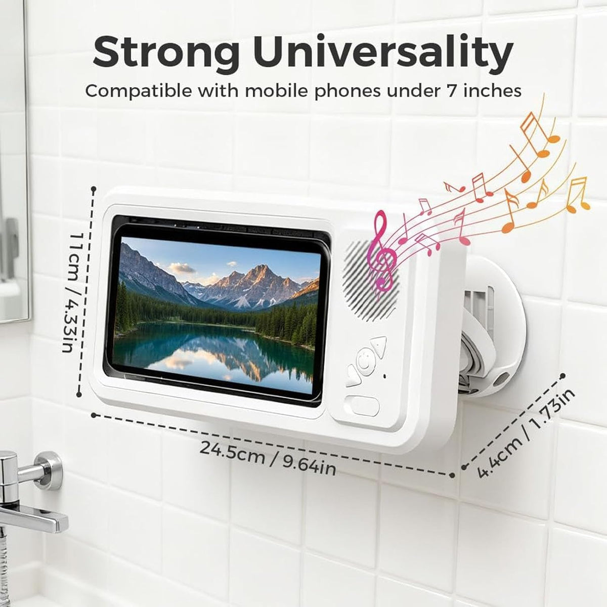 Trendziol  Bluetooth Shower Phone Holder
