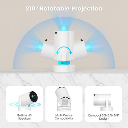 Exulon Smart 4K Projector