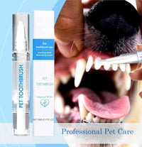 Pet Toothbrush Pen with Oral Repair Gel (3 PCS Pack)