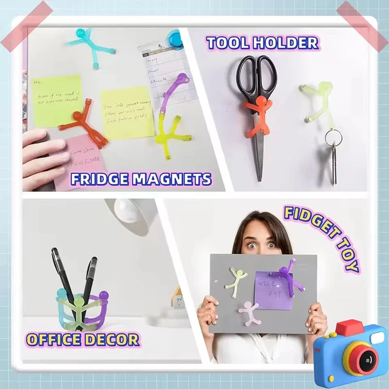 Trendziol Colorful Magnetic Man Toy Set 10 Pcs