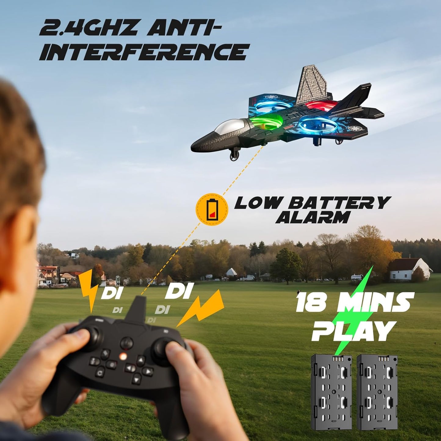 4DRC V32 Remote Control Fighter Jet