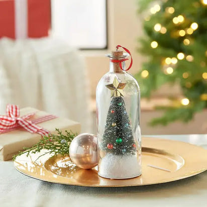 Forever Voice Recordable Christmas Tree Gift Bottle